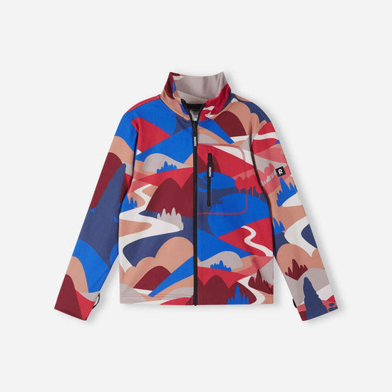 Veste polaire Reima Iisisti pour enfants – Cranberry