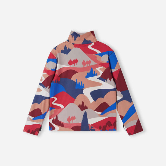 Veste polaire Reima Iisisti pour enfants – Cranberry