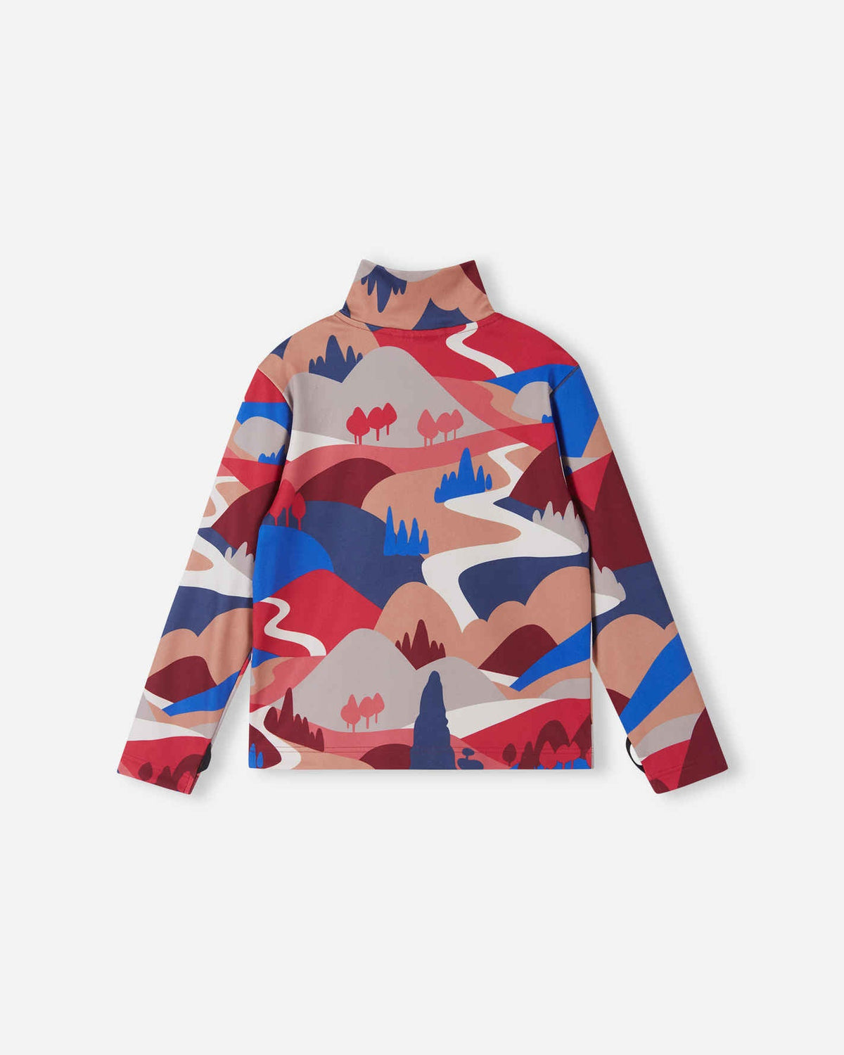 Veste polaire Reima Iisisti pour enfants – Cranberry