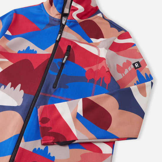 Veste polaire Reima Iisisti pour enfants – Cranberry