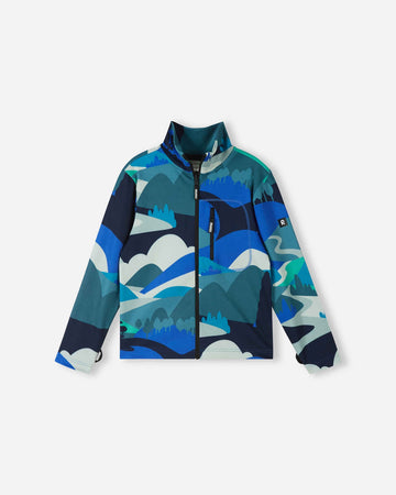 Veste polaire Reima Iisisti pour enfants – Sparkly Blue