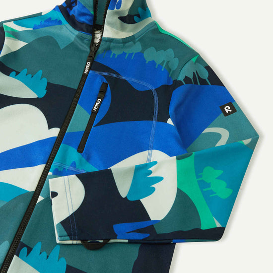 Veste polaire Reima Iisisti pour enfants – Sparkly Blue