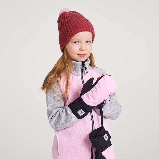 Reima Neulomus Kids' Light Heather Fleece Jacket – Studio Shot