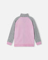 Reima Neulomus Kids' Light Heather Fleece Jacket – Packshot (Back View)