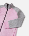 Reima Neulomus Kids' Light Heather Fleece Jacket – Detail View 1