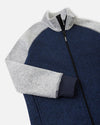 Reima Neulomus Kids' Fleece Jacket, Navy – Detail View 1