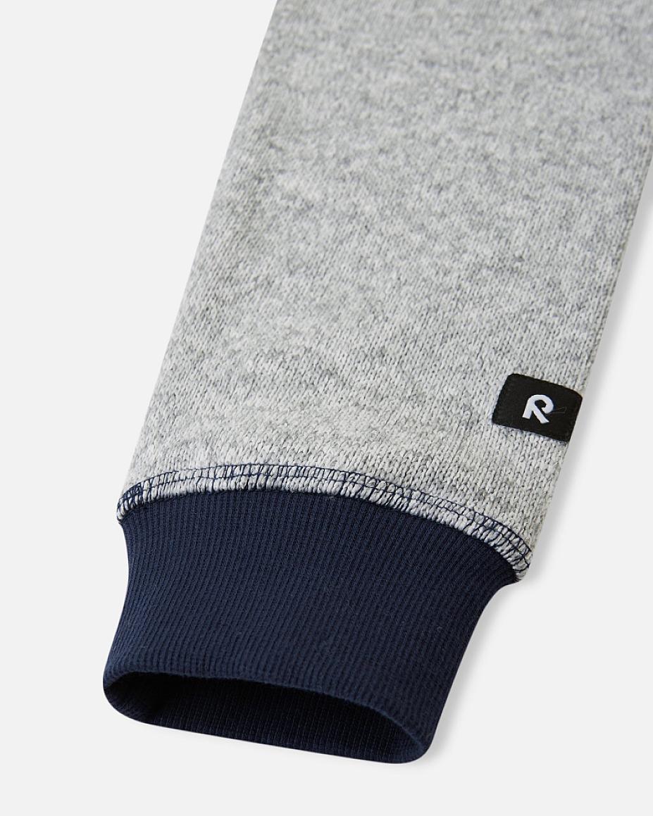 Reima Neulomus Kids' Fleece Jacket, Navy – Detail View 5