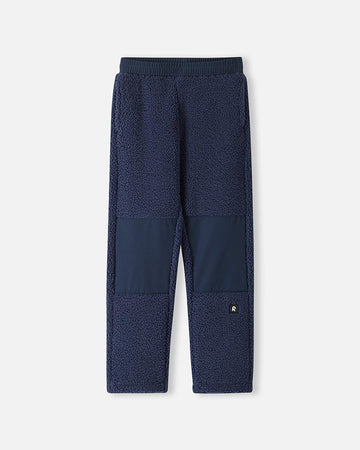 Reima Termos Kids' Fleece Pants, Navy – Front View
