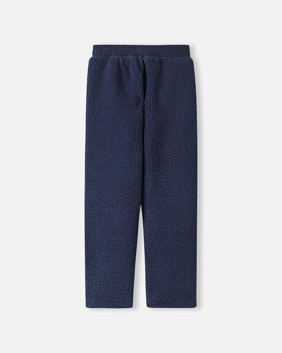 Reima Termos Kids' Fleece Pants, Navy – Back View