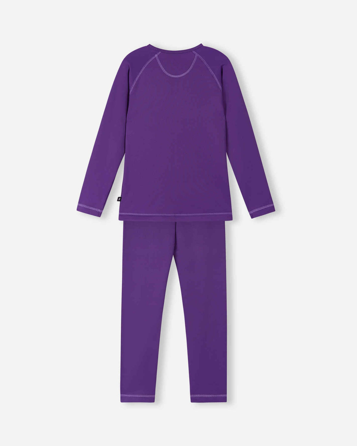 Reima Lampo Seawool functionele onderkleding set voor kinderen – Plum Purple