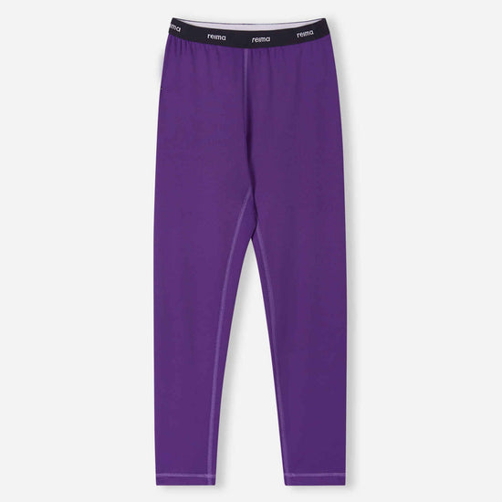 Reima Lampo Seawool functionele onderkleding set voor kinderen – Plum Purple
