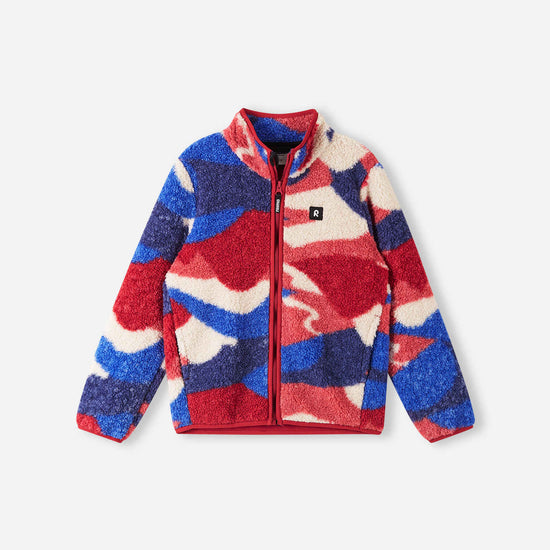 Veste polaire Reima Tupsis pour enfants – Cranberry
