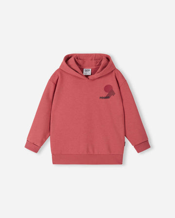 Sweat à capuche Reima Huppis pour enfants – Red Clay