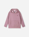 Sweat à capuche en polaire Reima Reilu pour enfants – Gris rose