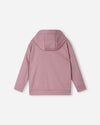 Sweat à capuche en polaire Reima Reilu pour enfants – Gris rose
