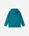 Sweat à capuche en polaire Reima Reilu pour enfants – Bleu aquatique