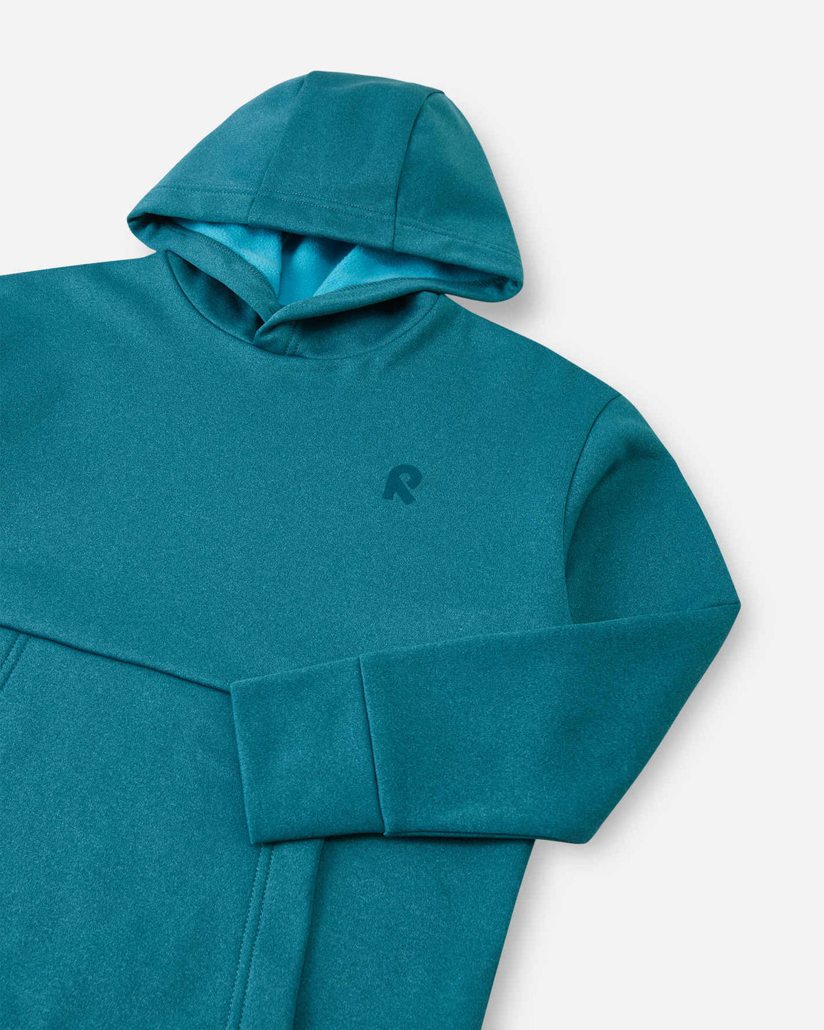 Sweat à capuche en polaire Reima Reilu pour enfants – Bleu aquatique