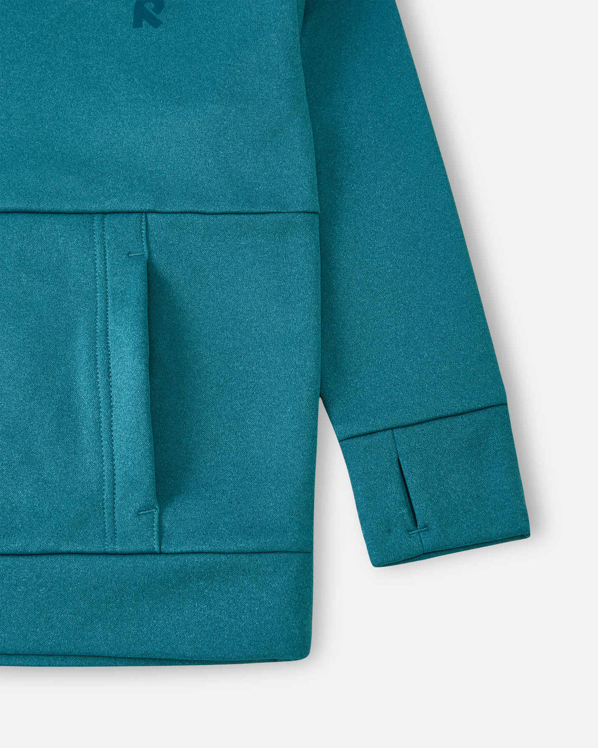 Sweat à capuche en polaire Reima Reilu pour enfants – Bleu aquatique