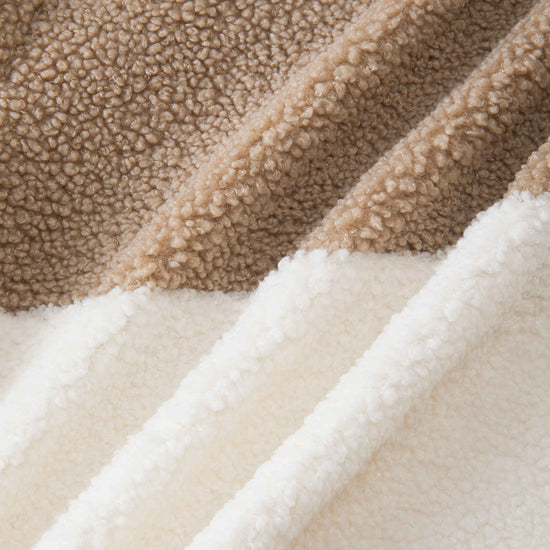 Giacca in pile Teddy Reima Muhkea per bambini, colore Earthy Beige – Dettagli sul materiale