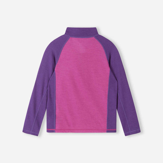 Reima Viihdyn merinowollen jasje voor kinderen – fuchsia