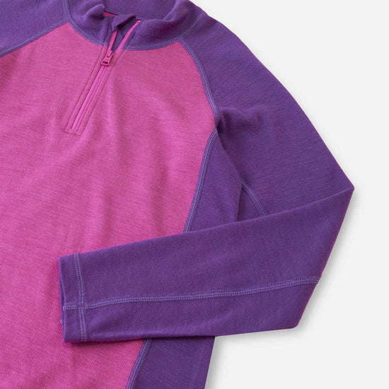 Reima Viihdyn merinowollen jasje voor kinderen – fuchsia