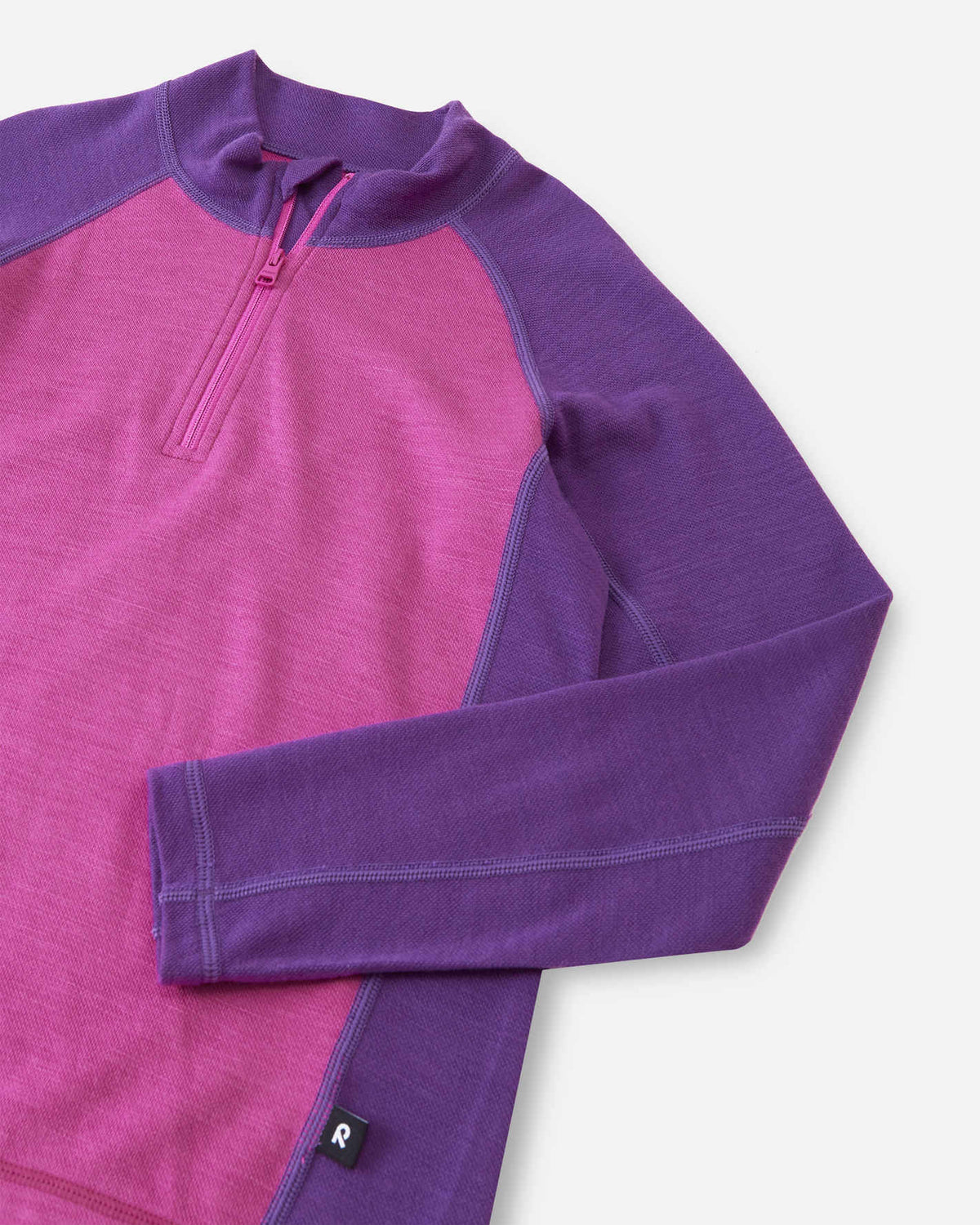 Reima Viihdyn merinowollen jasje voor kinderen – fuchsia