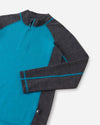 Reima Viihdyn merinowollen jas voor kinderen – Aquatic Blue