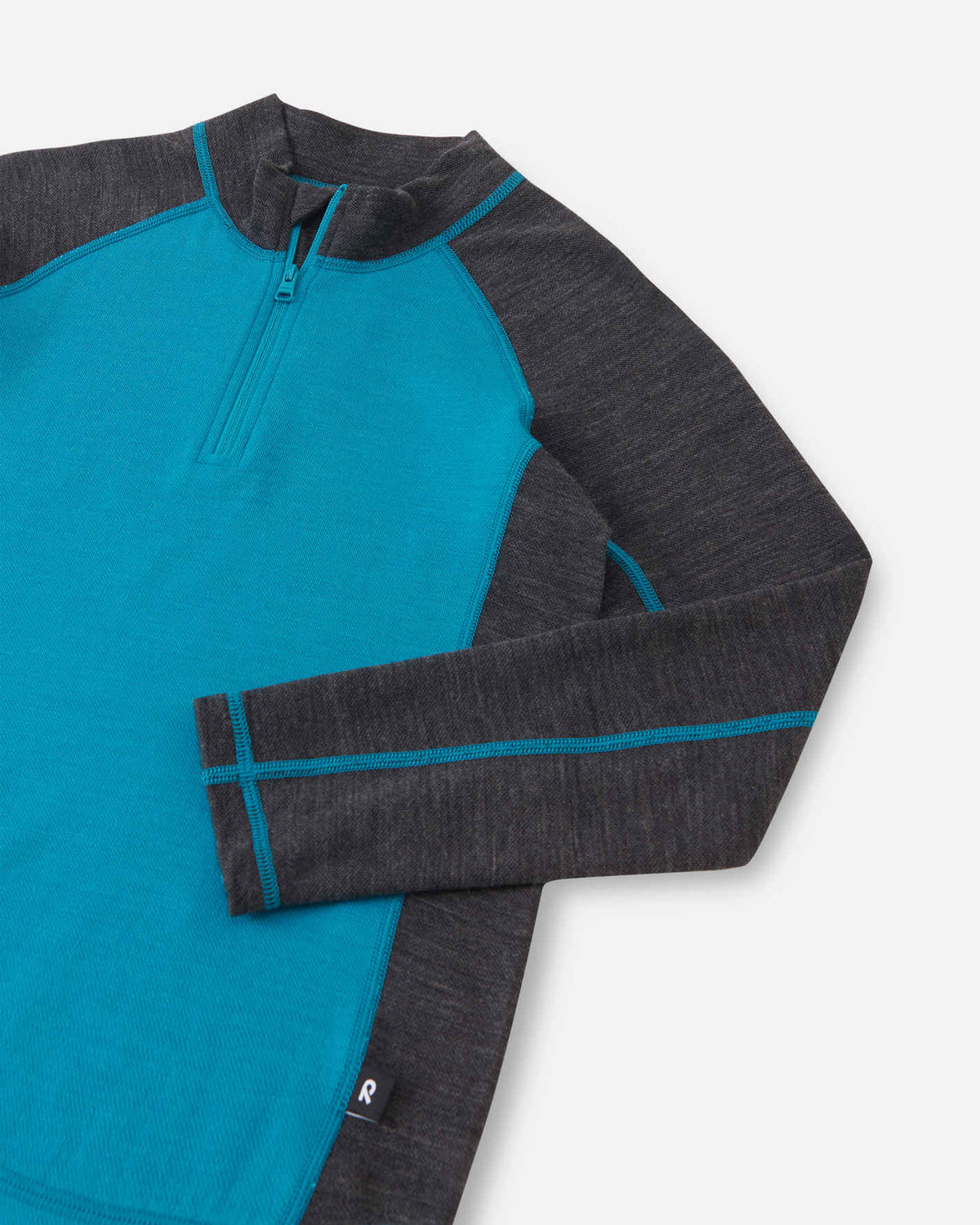 Reima Viihdyn merinowollen jas voor kinderen – Aquatic Blue