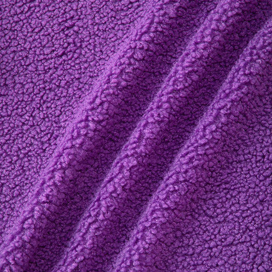 Veste en polaire Teddy Reima Puhku pour enfants – Plum Purple
