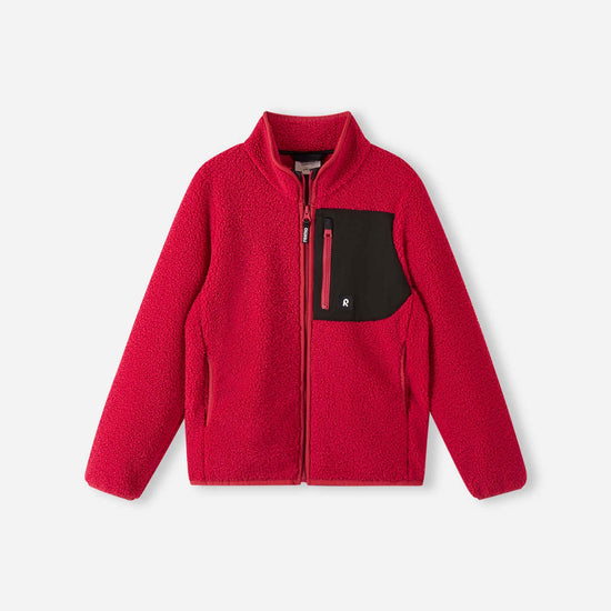 Veste polaire Reima Turina pour enfants – Cranberry