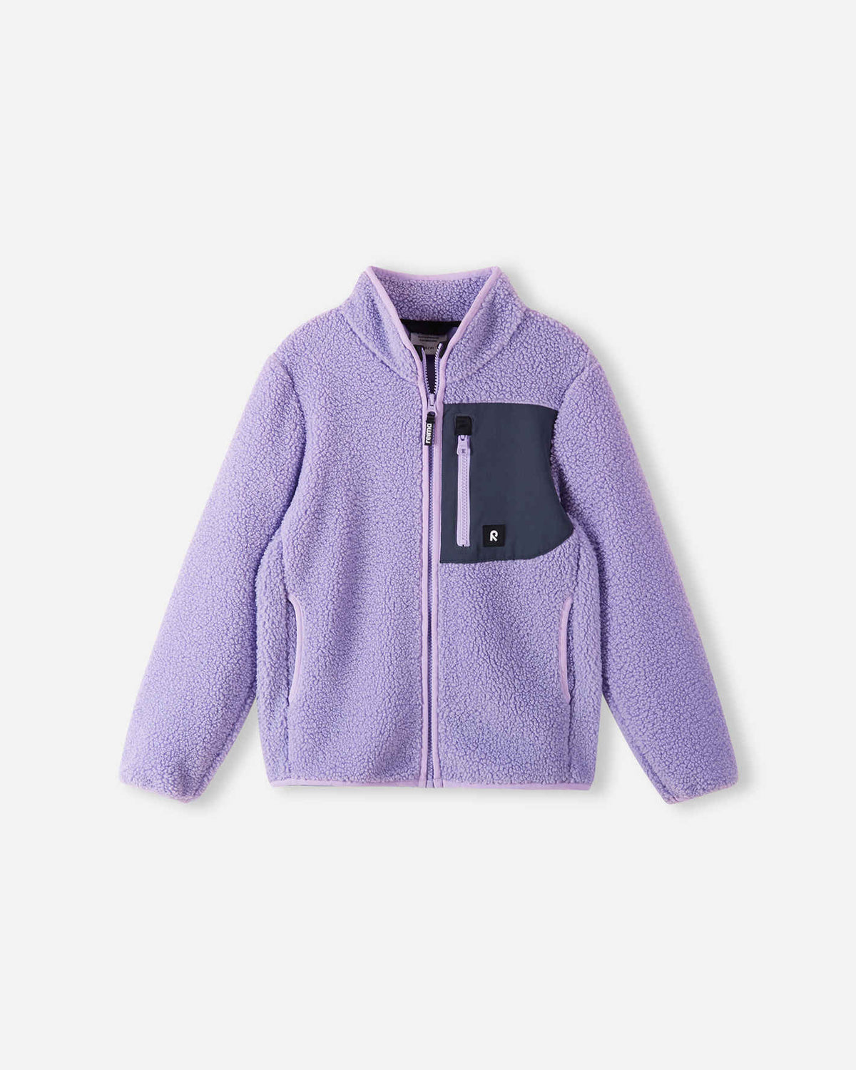 Veste en polaire Teddy Reima Turina pour enfants – Blooming Lilac