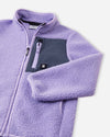 Veste en polaire Teddy Reima Turina pour enfants – Blooming Lilac