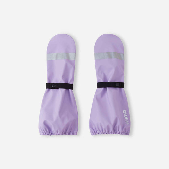Reima Kura - Guanti antipioggia per bambini Blooming Lilac – Foto del prodotto (lato anteriore)