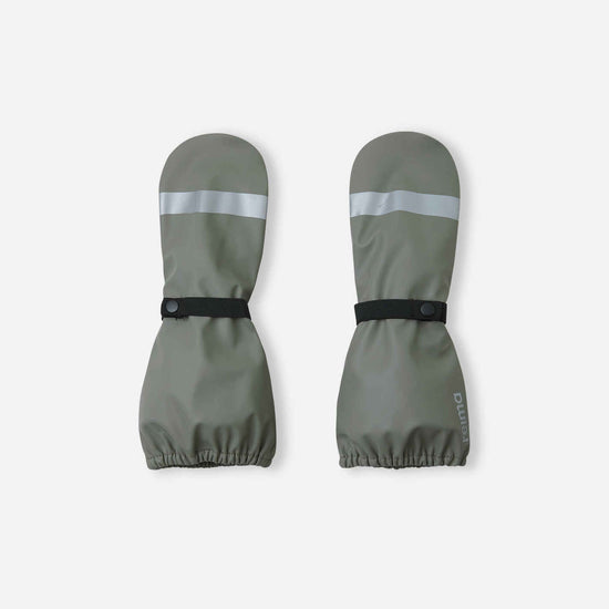 Reima Kura Guanti da pioggia per bambini Greyish Green – Foto del prodotto (lato anteriore)