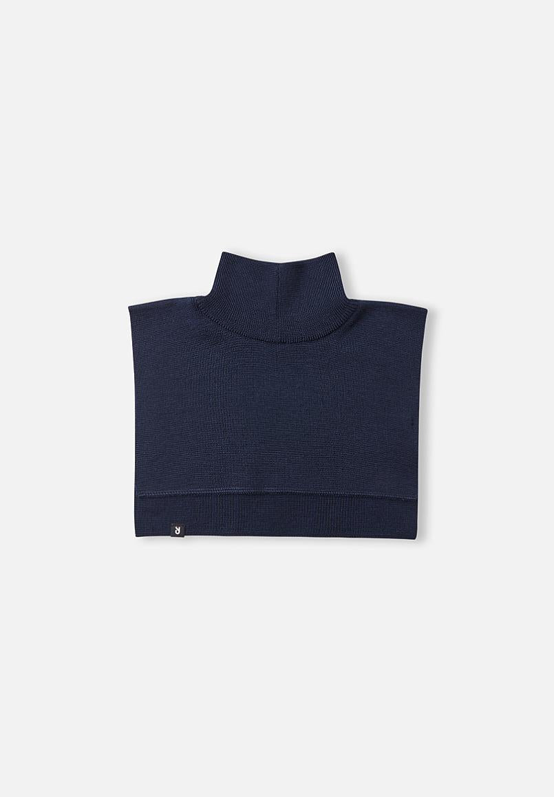 Reima Star merino-halswarmer voor kinderen, marineblauw – Packshot achterkant