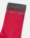 Reima Saapas Wool Socks for Kids, Reima Red – Material Details: Cuff