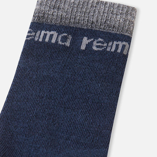 Reima Saapas Wool Socks for Kids, Navy – Material Details: Cuff