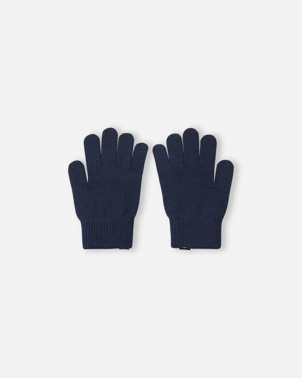 Reima Sormin merino-vingerhandschoenen voor kinderen, navy – Packshot achterkant