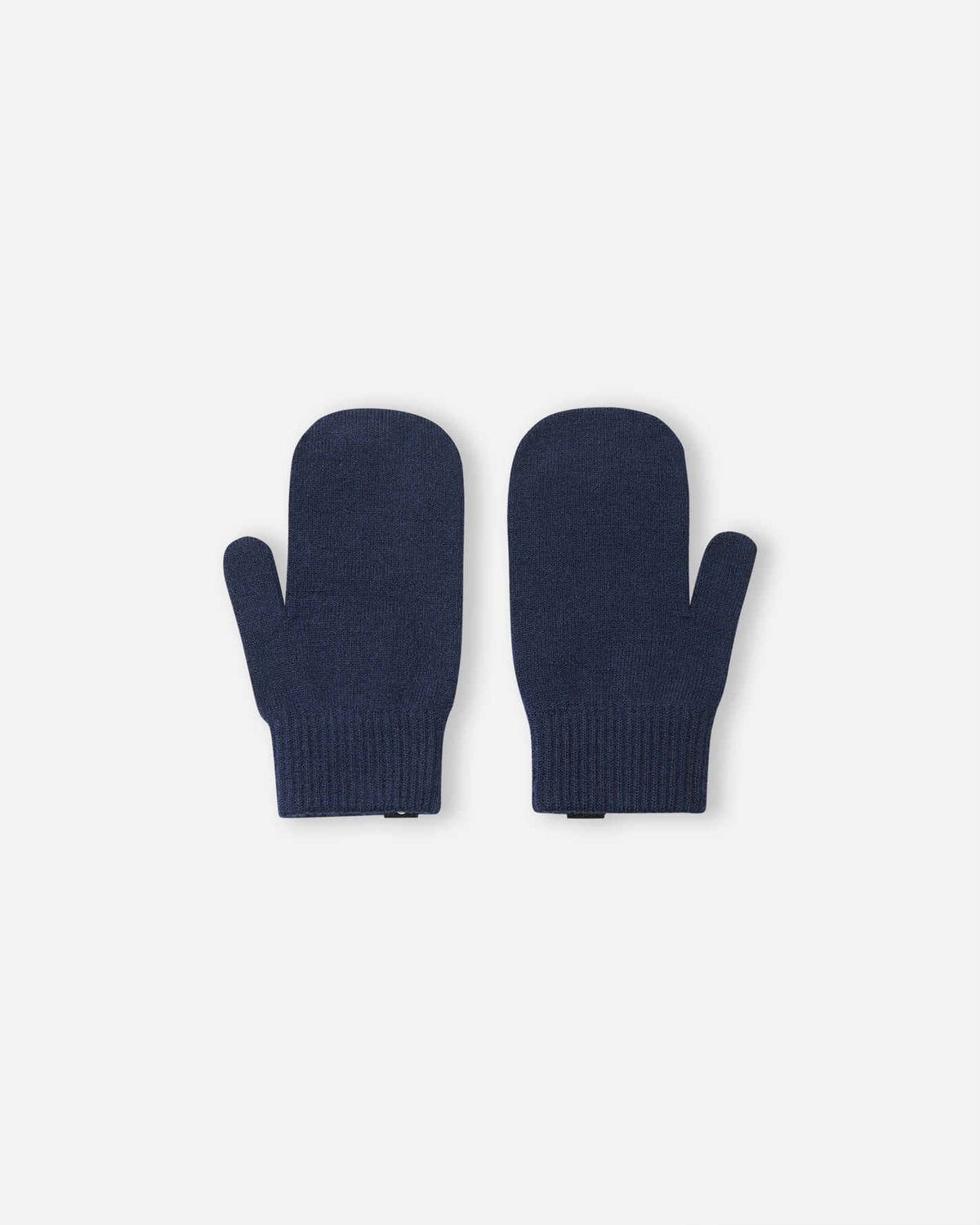 Guanti senza dita Reima Sumppu in lana merino per bambini, blu navy – Foto del retro della confezione