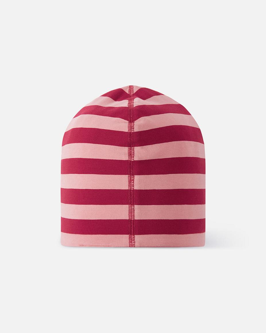 Gorro reversible Reima Tanssi para niños – Rose Blush – Foto de producto (vista trasera)
