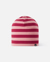 Gorro reversible Reima Tanssi para niños – Rose Blush – Foto de producto (vista frontal)