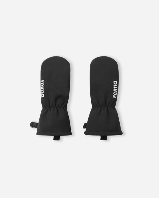 Manoplas Reima Osaten Softshell para niños, negras – Foto del producto