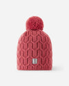 Reima Nyksund Merino-Beanie Kinder – Red Clay – Ansicht 1