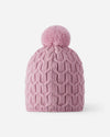 Reima Nyksund Merino-Beanie Kinder – Grey Pink – Ansicht 2