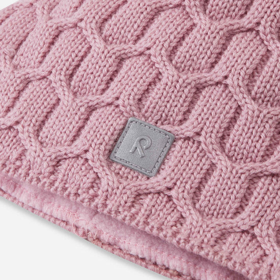 Reima Nyksund Merino-Beanie Kinder – Grey Pink – Ansicht 3