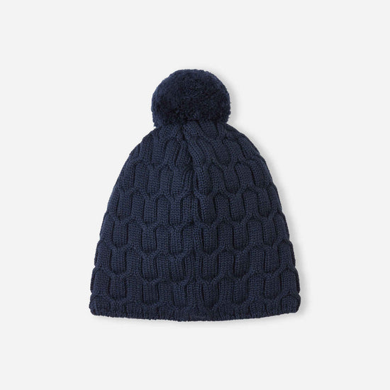 Reima Nyksund Merino-Beanie Kinder – Navy – Ansicht 3