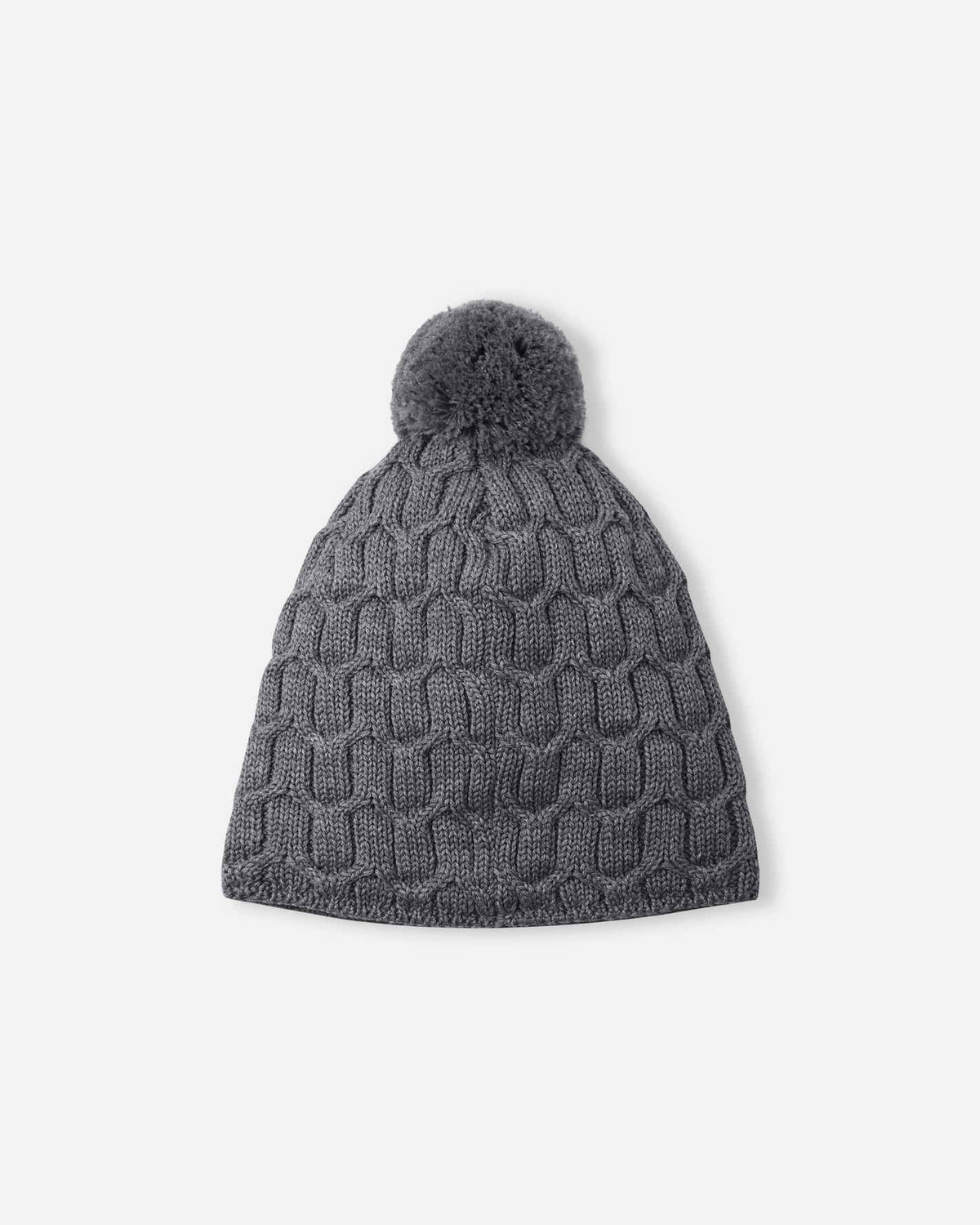Reima Nyksund Merino-Beanie Kinder – Melange Grey – Ansicht 3
