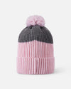 Reima Pilke reflektierende Wollmix-Beanie in Pale Rose – Ansicht 2