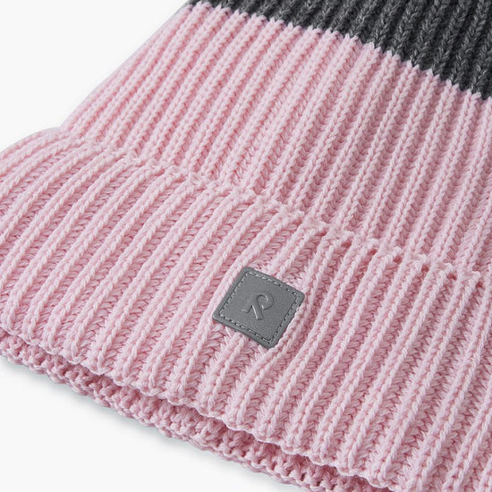 Reima Pilke reflektierende Wollmix-Beanie in Pale Rose – Ansicht 4