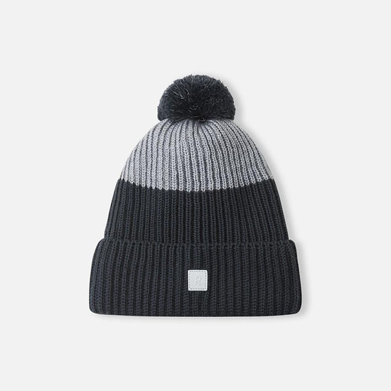 Reima Pilke reflektierende Wollmix-Beanie in Black – Ansicht 3